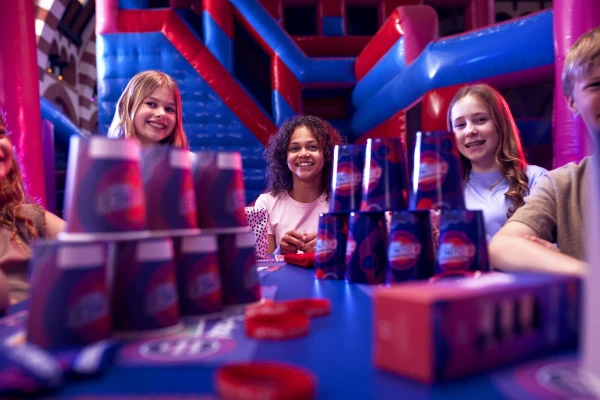 Kaart Nederland met Bounce Valley locatie Waalwijk